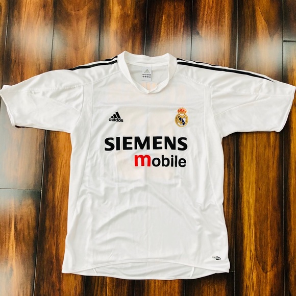 Vintage David Beckham Adidas Real Madrid Jersey - Picture 1 of 8